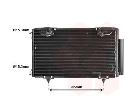 Condenser, air conditioning 53005327 International Radiators, Image 2