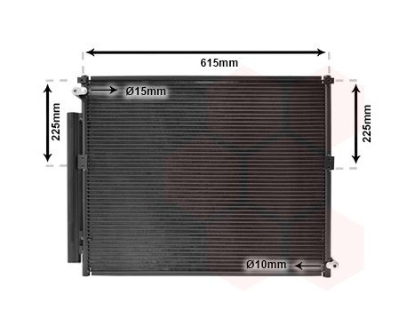 Condenser, air conditioning 53005569 International Radiators, Image 2