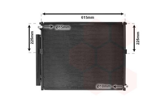Condenser, air conditioning 53005569 International Radiators, Image 2