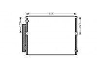 Condenser, air conditioning 53005569 International Radiators