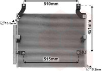 Condenser, air conditioning 53005697 International Radiators