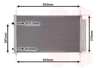 Condenser, air conditioning 53015709 International Radiators