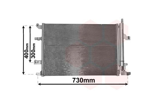 Condenser, air conditioning 59005138 International Radiators, Image 2