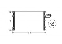 Condenser, air conditioning 59005150 International Radiators