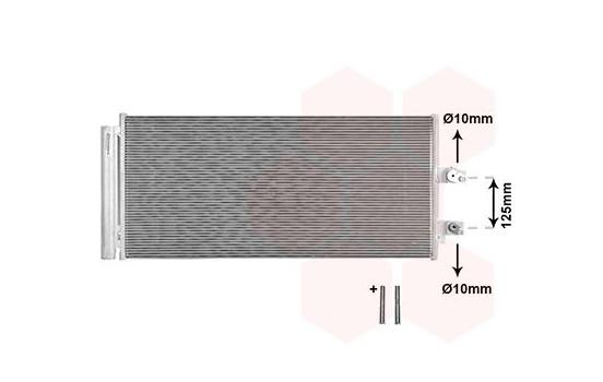 Condenser, air conditioning 59015700 International Radiators Plus