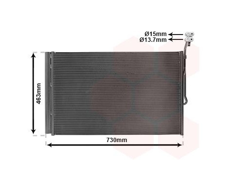 Condenser, air conditioning 74015703 International Radiators