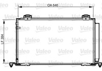 Condenser, air conditioning 814209 Valeo