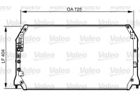 Condenser, air conditioning 814247 Valeo