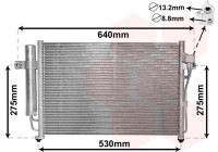 Condenser, air conditioning 82005087 International Radiators