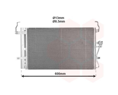 Condenser, air conditioning 82005092 International Radiators, Image 2
