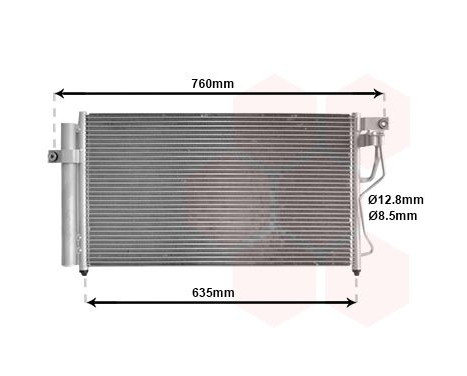 Condenser, air conditioning 82005178 International Radiators, Image 2