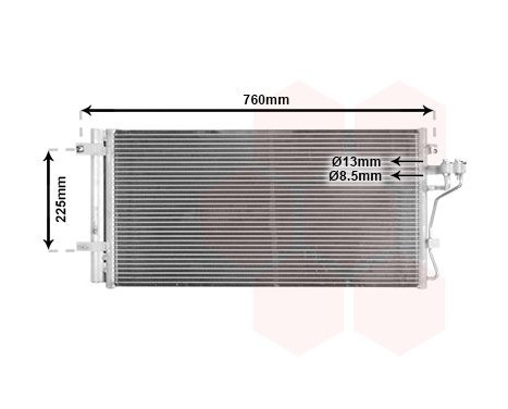 Condenser, air conditioning 82005190 International Radiators, Image 2