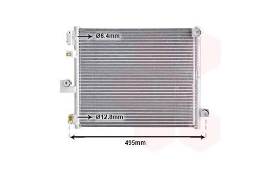 Condenser, air conditioning 82005194 International Radiators, Image 2