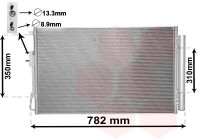 Condenser, air conditioning 82005344 International Radiators