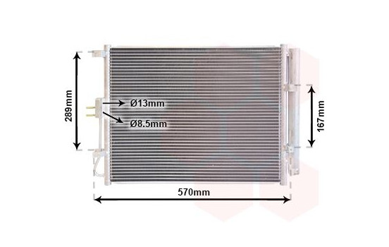 Condenser, air conditioning 82015705 International Radiators