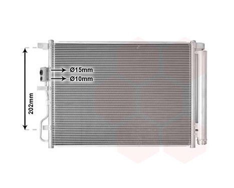 Condenser, air conditioning 82015706 International Radiators