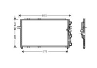 Condenser, air conditioning 83005014 International Radiators