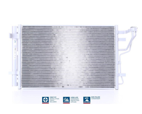 Condenser, air conditioning 940006 Nissens, Image 3
