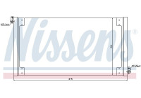 Condenser, air conditioning 940025 Nissens
