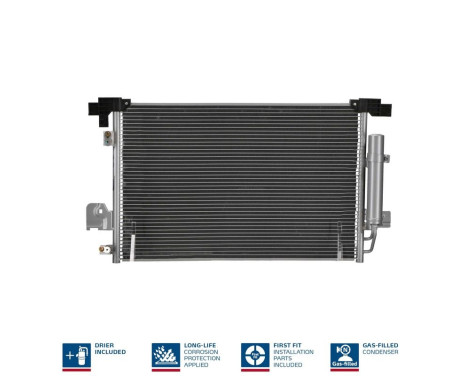 Condenser, air conditioning 940029 Nissens, Image 3