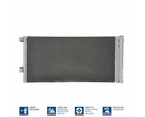 Condenser, air conditioning 940034 Nissens, Image 3