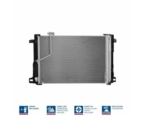 Condenser, air conditioning 940035 Nissens, Image 3