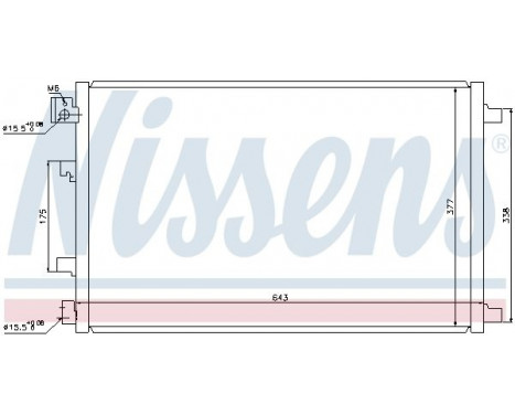 Condenser, air conditioning 940038 Nissens, Image 6