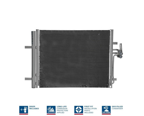 Condenser, air conditioning 940044 Nissens, Image 3