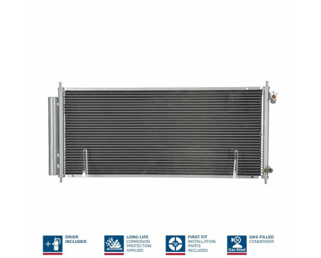 Condenser, air conditioning 940051 Nissens, Image 2