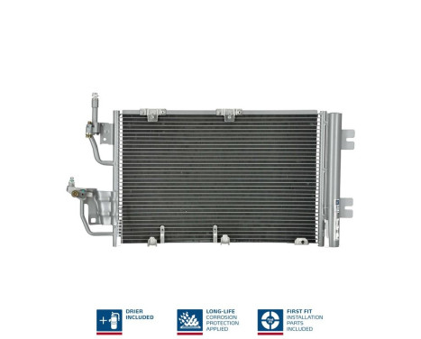 Condenser, air conditioning 940052 Nissens, Image 3