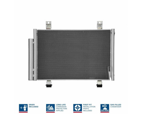 Condenser, air conditioning 940057 Nissens, Image 3