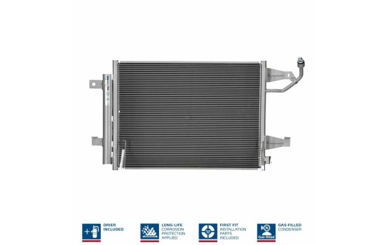 Condenser, air conditioning 940067 Nissens, Image 3