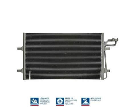 Condenser, air conditioning 940086 Nissens, Image 8