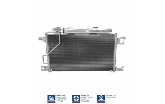 Condenser, air conditioning 940100 Nissens, Image 8