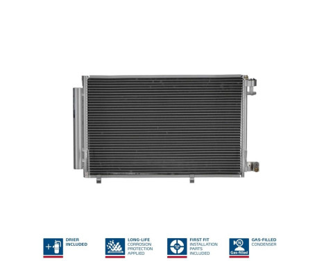 Condenser, air conditioning 940108 Nissens, Image 3