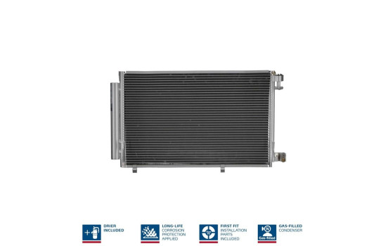 Condenser, air conditioning 940108 Nissens, Image 3