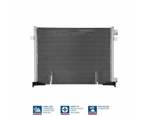 Condenser, air conditioning 940109 Nissens, Image 3