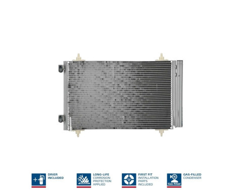 Condenser, air conditioning 940111 Nissens, Image 3