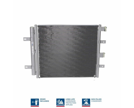 Condenser, air conditioning 940117 Nissens, Image 7