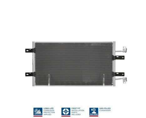 Condenser, air conditioning 940119 Nissens, Image 3