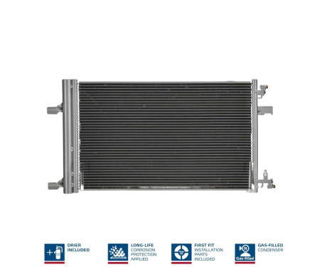 Condenser, air conditioning 940135 Nissens, Image 3