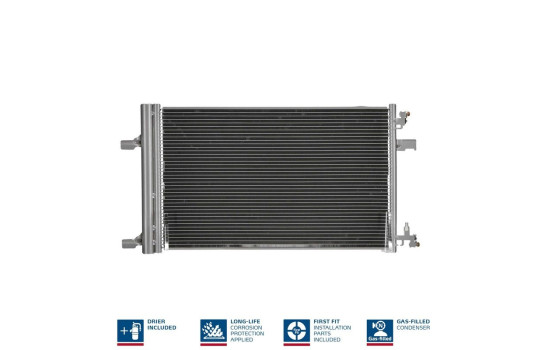 Condenser, air conditioning 940135 Nissens, Image 3