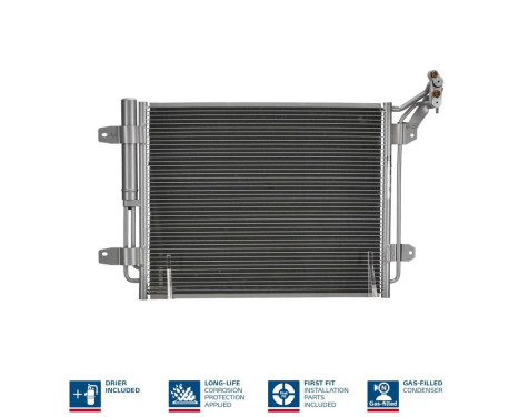 Condenser, air conditioning 940138 Nissens, Image 3