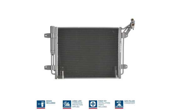 Condenser, air conditioning 940138 Nissens, Image 3