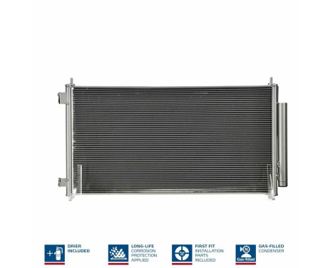 Condenser, air conditioning 940140 Nissens, Image 3