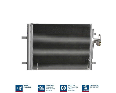 Condenser, air conditioning 940155 Nissens, Image 3