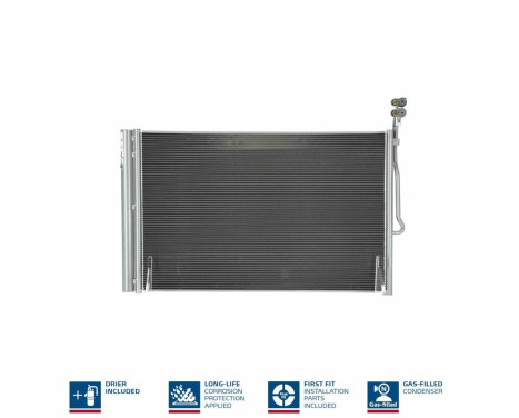 Condenser, air conditioning 940157 Nissens, Image 2