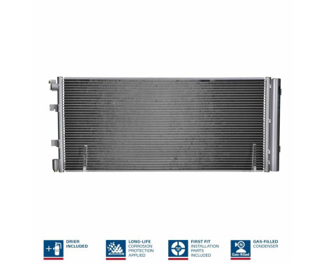 Condenser, air conditioning 940158 Nissens, Image 3