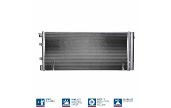 Condenser, air conditioning 940158 Nissens, Image 3