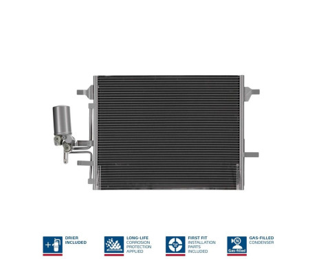 Condenser, air conditioning 940159 Nissens, Image 3